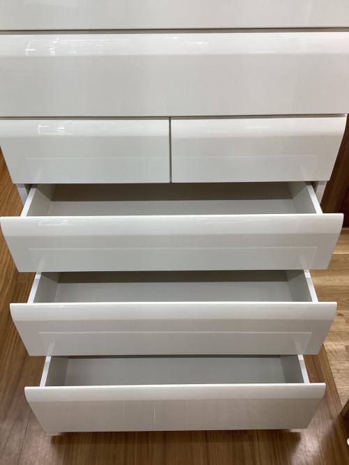 ニトリ 6段チェスト ホワイト WISH