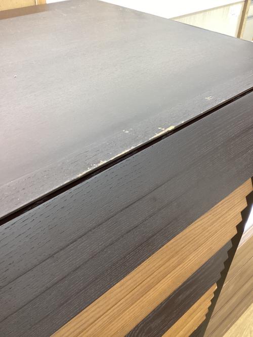 6段チェスト ナチュラル×ダークブラウン