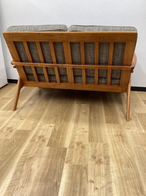 ACME Furniture (アクメファニチャー) 2人掛けソファー グレー×ブラウン WICKER