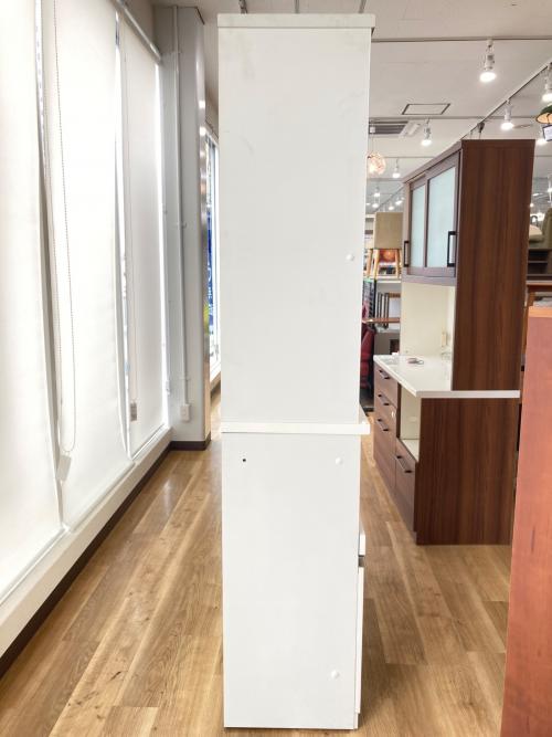 ニトリ レンジボード ホワイト ソフトクローズ スライド扉 リガーレ