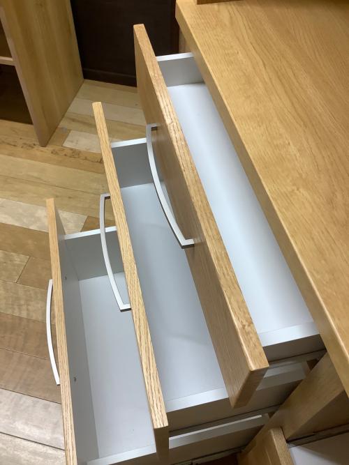 ニトリ レンジボード ナチュラル スライド扉 コパン