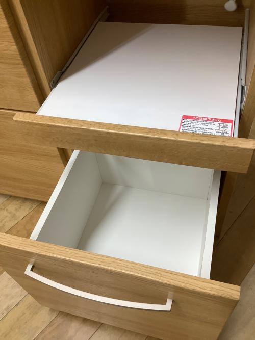 ニトリ レンジボード ナチュラル スライド扉 コパン