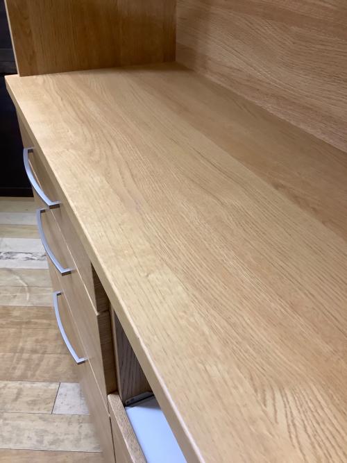 ニトリ レンジボード ナチュラル スライド扉 コパン