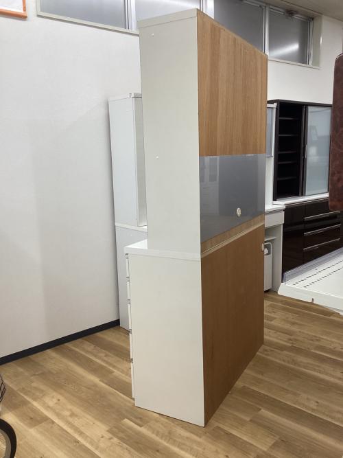 Pamouna (パモウナ) レンジボード ホワイト モイス加工 ソフトクローズ スライド扉