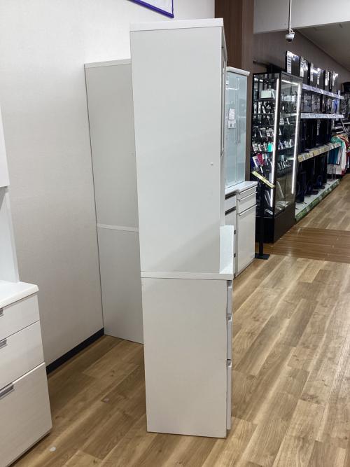 ニトリ レンジボード アイボリー モイス加工 ソフトクローズ スライド扉 ポスティア