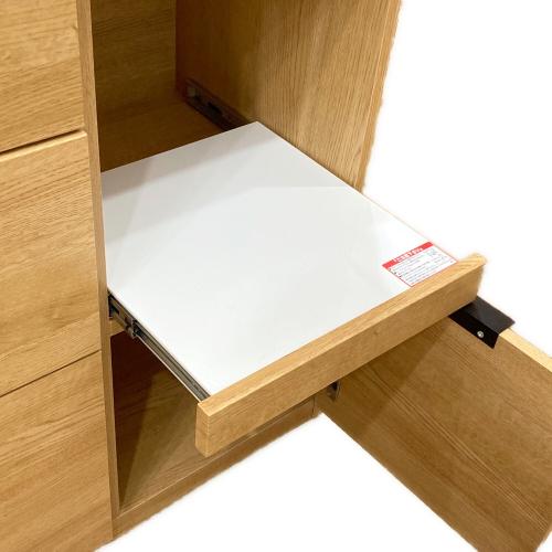 ニトリ レンジボード ナチュラル 3枚扉