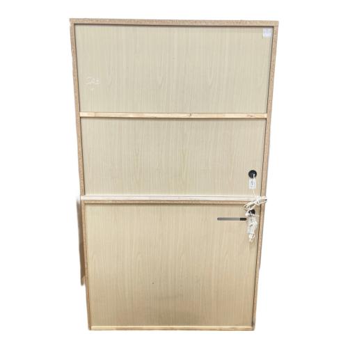 ニトリ レンジボード ブラック×ホワイト ソフトクローズ スライド扉