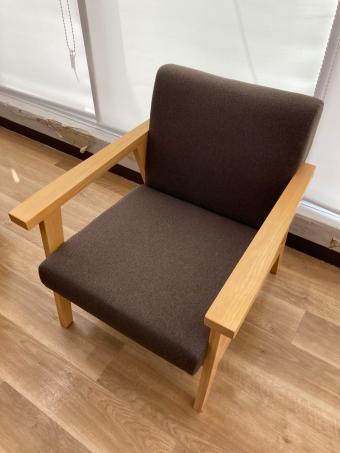コスパクリエーション 木肘北欧ソファ 1人掛け ヘルトニエミ
