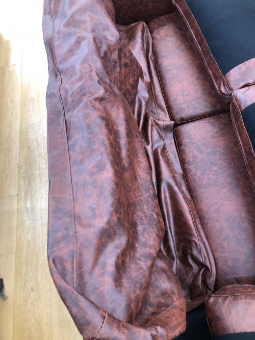 コスパクリエーション ヴィンテージコーナーカウチソファ コーナータイプ 合皮 レガード・ジェイ