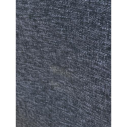 3人掛けソファー グレー×ブラウン 木枠 ファブリック