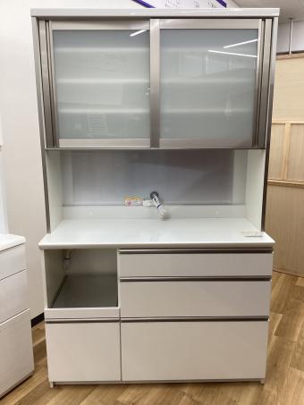 Pamouna (パモウナ) レンジボード ホワイト モイス加工 ソフトクローズ スライド扉