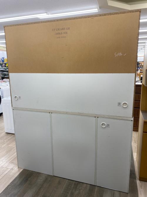 ニトリ レンジボード ホワイト モイス加工 ソフトクローズ スライド扉 リガーレ