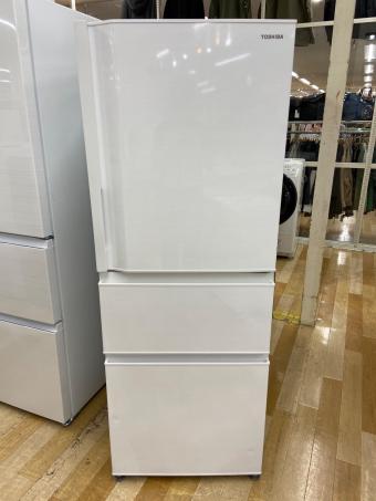TOSHIBA (トウシバ) 3ドア冷蔵庫 GR-S33SC 2021年製 326L 82L クリーニング済