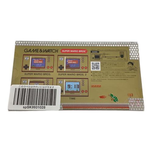 ゲーム&ウォッチ スーパーマリオブラザーズ