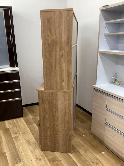 レンジボード ナチュラル スライド扉