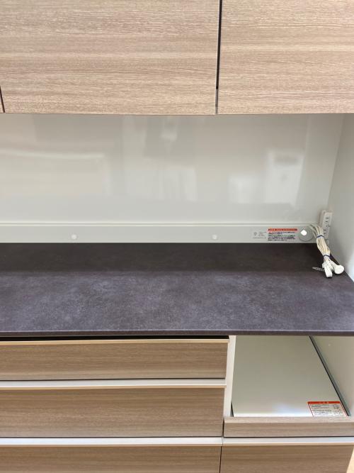 綾野製作所(AYANO) (アヤノセイサクショ) レンジボード ブラウン×ブラック×ホワイト 4枚扉 幅:約180㎝