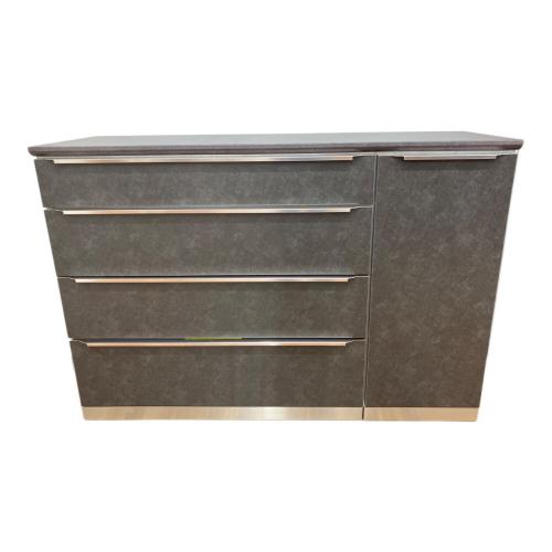 綾野製作所(AYANO) (アヤノセイサクショ) キッチンカウンター ブラック ソフトクローズ PROSIT 幅:約140㎝