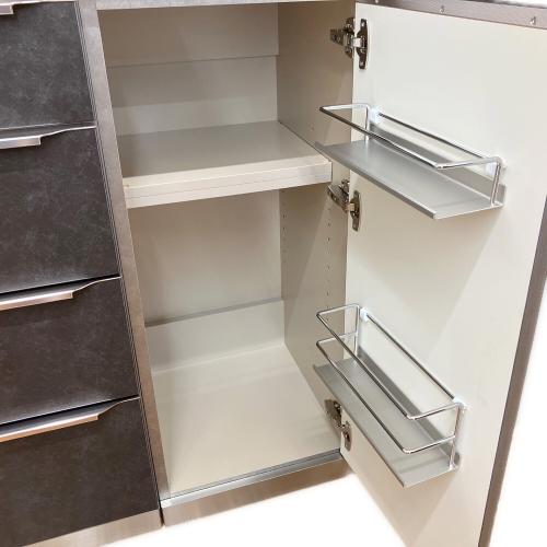 綾野製作所(AYANO) (アヤノセイサクショ) キッチンカウンター ブラック ソフトクローズ PROSIT 幅:約140㎝