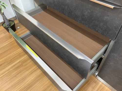 綾野製作所(AYANO) (アヤノセイサクショ) キッチンカウンター ブラック ソフトクローズ PROSIT 幅:約140㎝