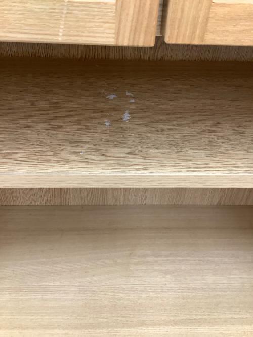 無印良品 (ムジルシリョウヒン) 食器棚 ナチュラル