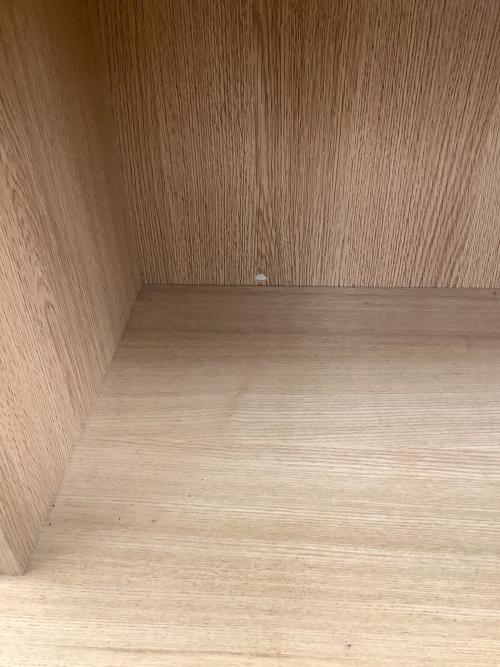 無印良品 (ムジルシリョウヒン) 食器棚 ナチュラル