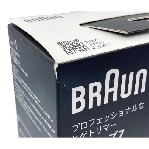 BRAUN (ブラウン) ヒゲトリマー シリーズ7 BT7420 未使用品 2023年発売モデル