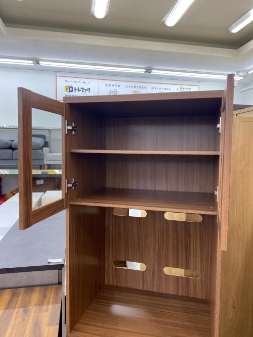 ベガコーポレーション レンジボード ブラウン 2枚扉