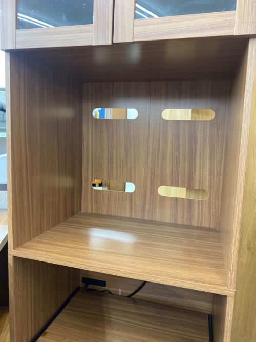 ベガコーポレーション レンジボード ブラウン 2枚扉