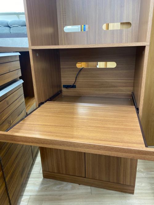 ベガコーポレーション レンジボード ブラウン 2枚扉