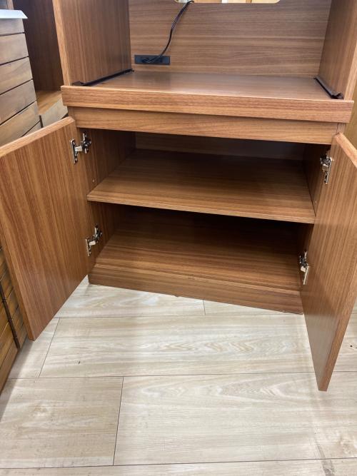 ベガコーポレーション レンジボード ブラウン 2枚扉