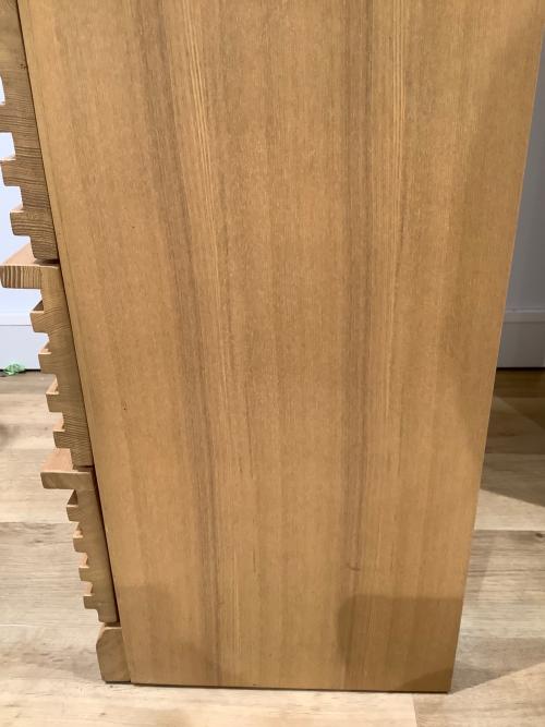 5段チェスト 幅60 奥32 高87 ナチュラル