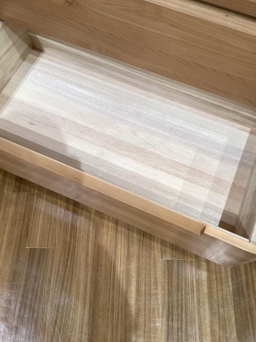 サンコウ 5段チェスト ナチュラル 幅90 高110 奥46 スカーレット