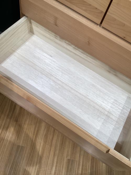 サンコウ 5段チェスト ナチュラル 幅90 高110 奥46 スカーレット