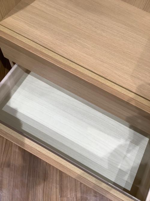 ニトリ リビングチェスト ナチュラル 3段 幅×82.5高さ×42.5奥行×98