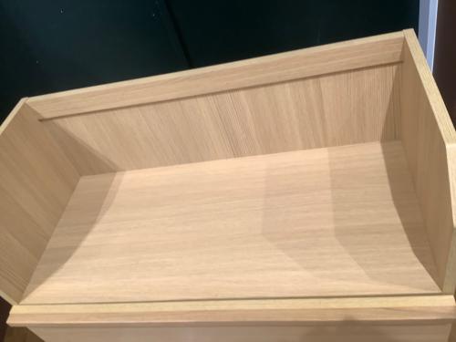 ニトリ リビングチェスト ナチュラル 3段 幅×82.5高さ×42.5奥行×98