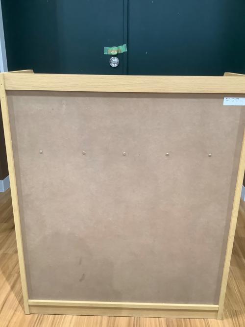 ニトリ リビングチェスト ナチュラル 3段 幅×82.5高さ×42.5奥行×98