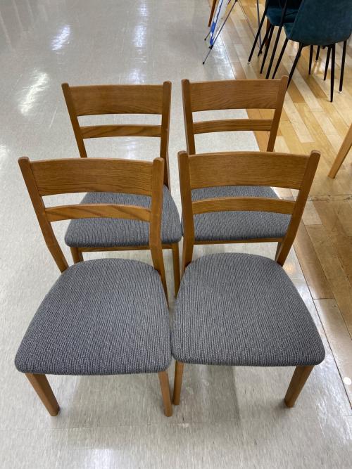 家具ならトレファク吉川店!! ダイニング5点セット ブラウン 合わせチェア:Knot antiques 日田工芸 ダイニング5点セット ブラウン×グリーン 木製｜トレファクONLINE