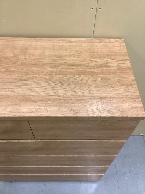 ニトリ 5段チェスト ナチュラル ELEA