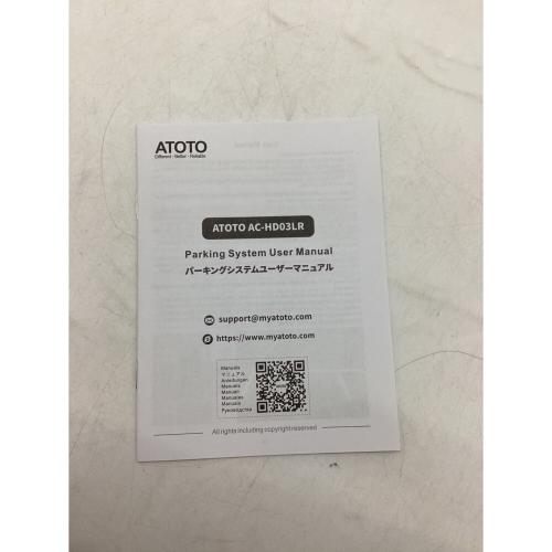 ATOTO リアビューバックアップカメラ AC-HD03LR