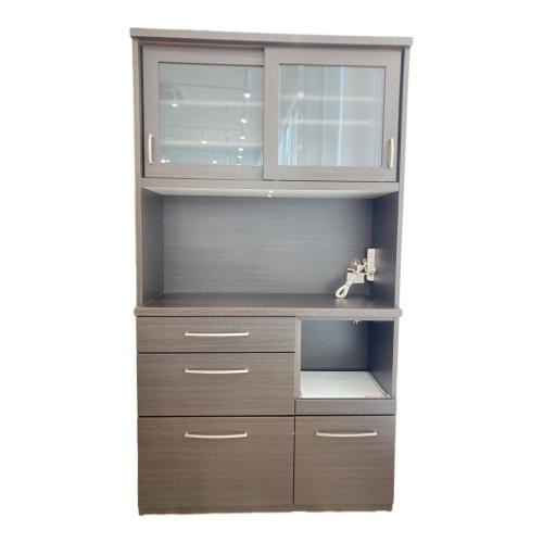 ニトリ レンジボード ダークブラウン スライド扉 コパン