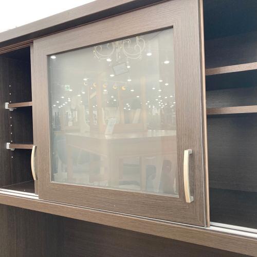 ニトリ レンジボード ダークブラウン スライド扉 コパン