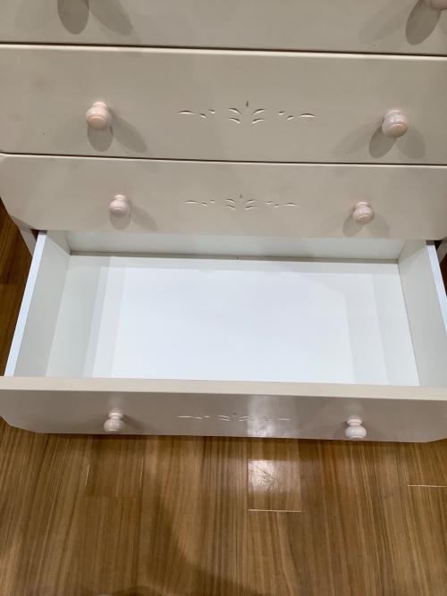 ニトリ 6段チェスト ベージュ マグナ 幅:80cm 高さ:120cm 奥行:42cm