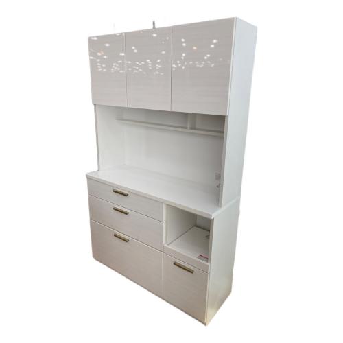 ニトリ レンジボード ホワイト 3枚扉 ソレル