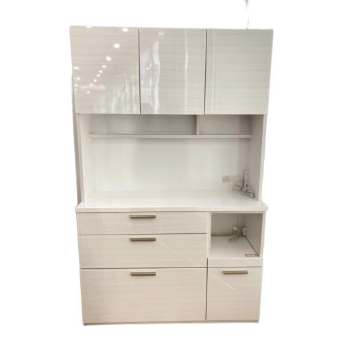 ニトリ レンジボード ホワイト 3枚扉 ソレル