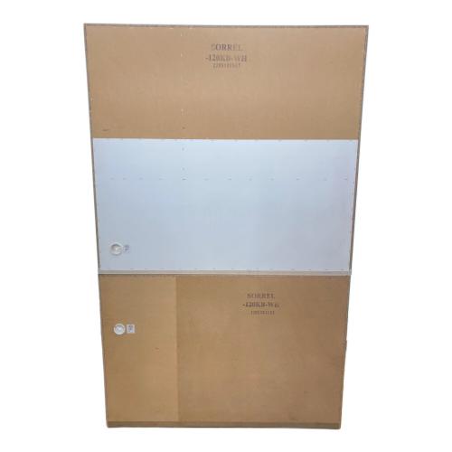 ニトリ レンジボード ホワイト 3枚扉 ソレル