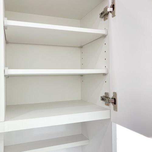 ニトリ レンジボード ホワイト 3枚扉 ソレル