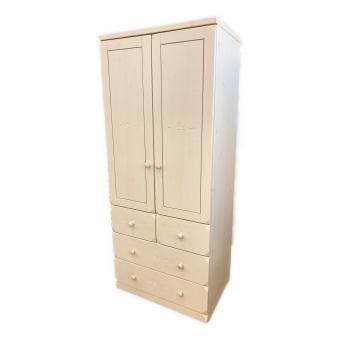 ニトリ ワードローブ ベージュ 2枚扉 マグナ