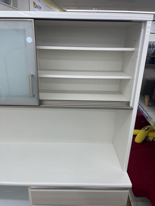 ニトリ レンジボード アイボリー モイス加工 ソフトクローズ スライド扉 ポスティア