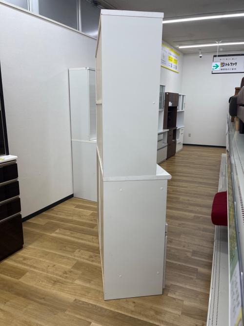 ニトリ レンジボード アイボリー モイス加工 ソフトクローズ スライド扉 ポスティア