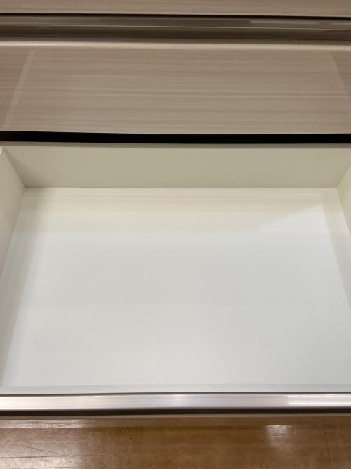 ニトリ レンジボード ホワイト×アイボリー　ボスティア140KB